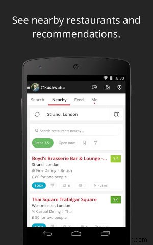 6 Android Apps for Finding a Great Place to Eat