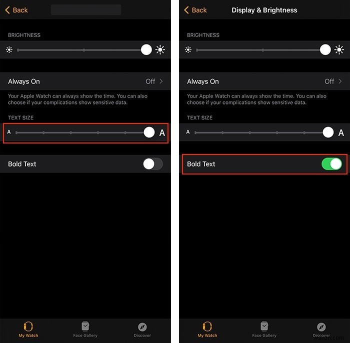 How to Increase the Text Size on Your Apple Watch
