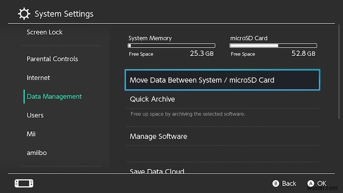 How to Move Nintendo Switch Games to SD Card