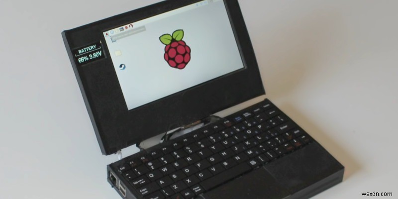 Using a Raspberry Pi to Build a Mini DIY Laptop