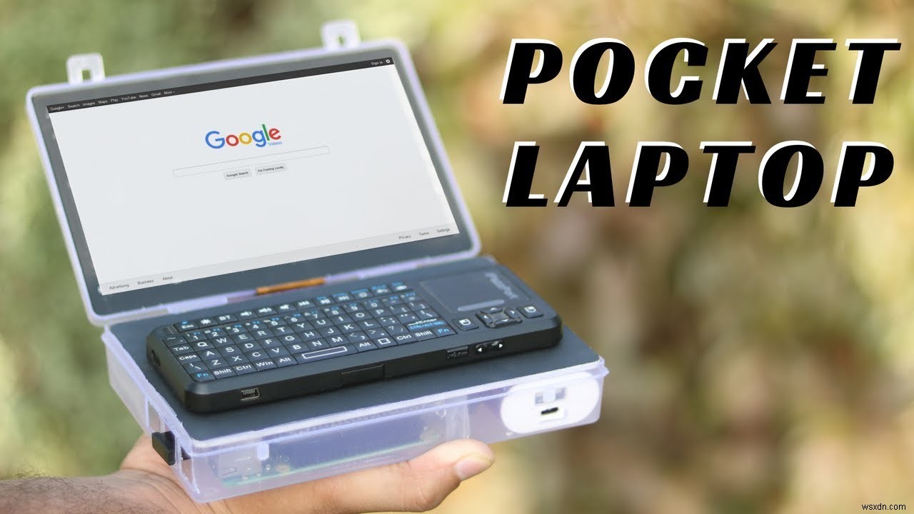 Using a Raspberry Pi to Build a Mini DIY Laptop