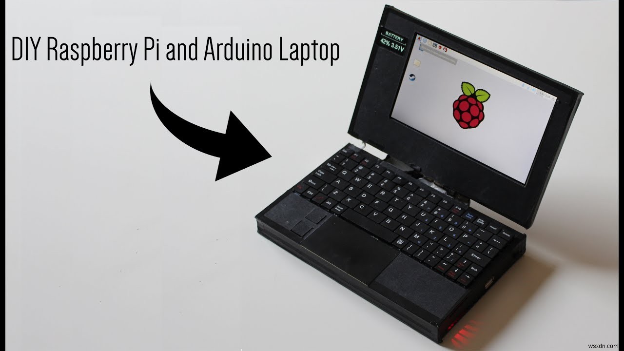 Using a Raspberry Pi to Build a Mini DIY Laptop