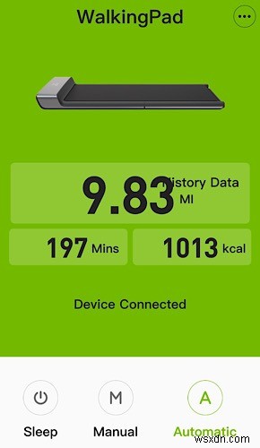 Take Your Walk Indoors with WalkingPad A1 Foldable Treadmill