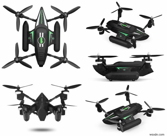 WLtoys Q353 Triphibian Quadcopter – Review and Giveaway