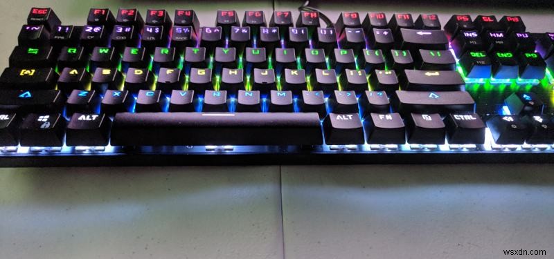 AUKEY KM-G3 Mechanical Gaming Keyboard Review and Giveaway