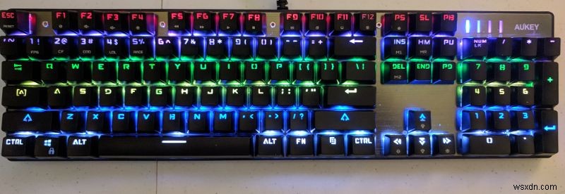 AUKEY KM-G3 Mechanical Gaming Keyboard Review and Giveaway