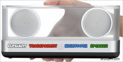 Elegiant Transparent Bluetooth Speaker with Super Bass Review