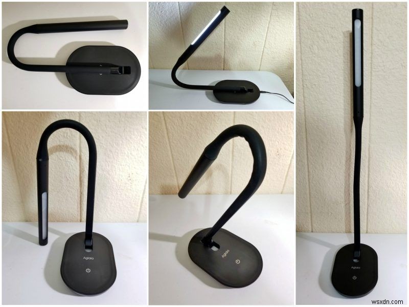 Aglaia Desk Lamp with 360° Flexible Neck and 3-Level Touch Dimmer