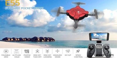 Eachine E55 Mini Nano Quadcopter with Camera – Review and Giveaway