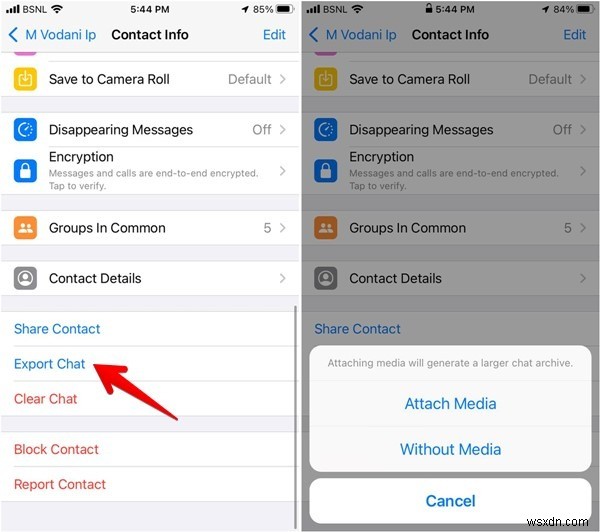 How to Export and Back Up Your WhatsApp Chat History