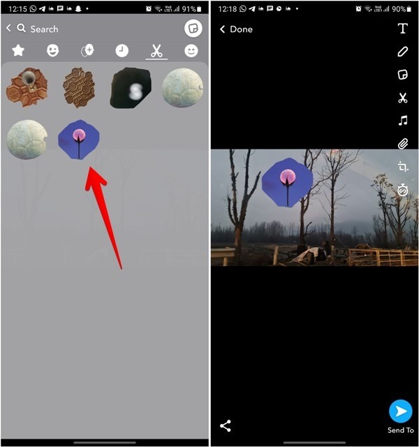 How to Create and Use Custom Stickers in Snapchat