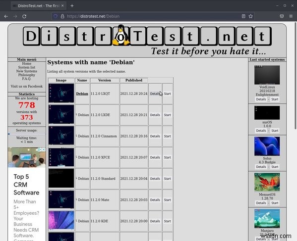 How to Test Various Linux Distros Online