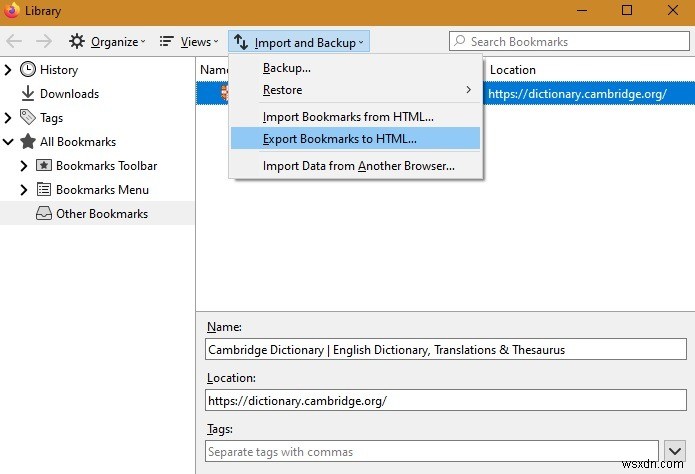 How to Import and Export Favorites in Microsoft Edge