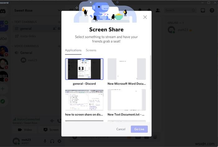 How to Share Screen on Discord on Mobile and PC