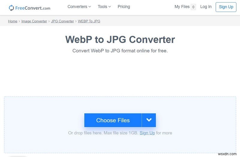 How to Convert and Save WEBP Files to JPG