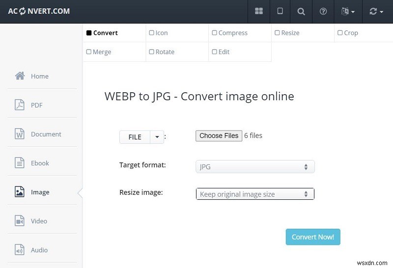 How to Convert and Save WEBP Files to JPG