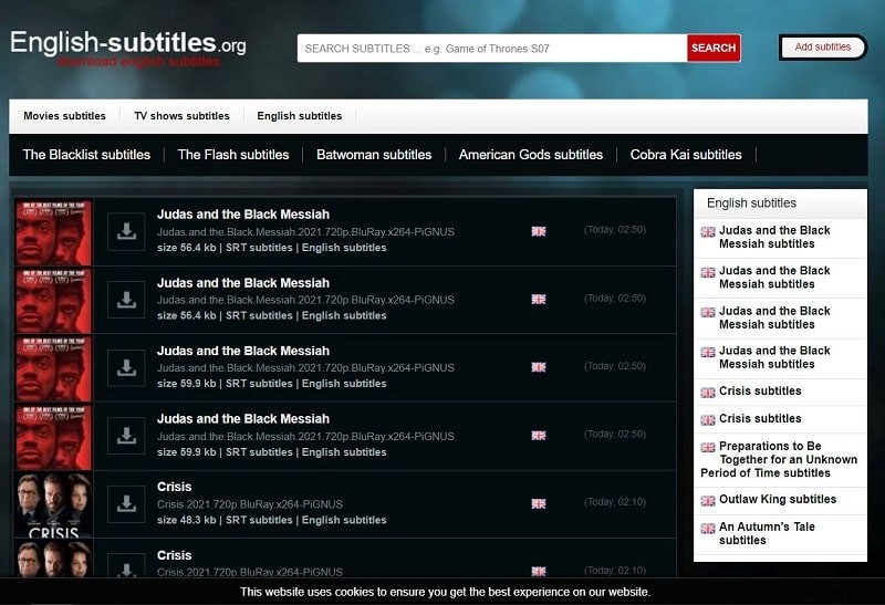 12 Sites to Download Subtitles for Movies and TV Shows
