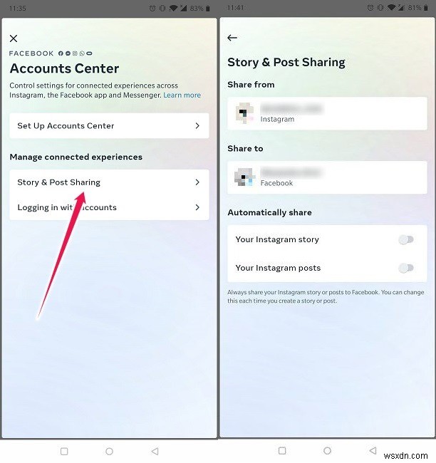 How to Link or Unlink Your Instagram Account from Facebook
