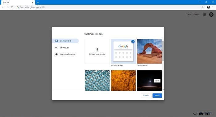 Change Your Google Background on Your Desktop and Mobile