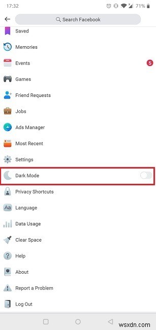 How to Enable Dark Mode on Facebook