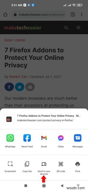 Chrome Tab Sharing: How to Send Tabs Between Devices on Chrome