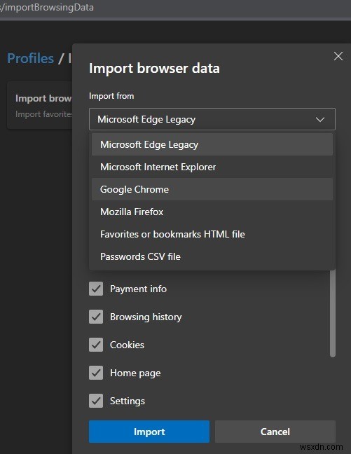 How to Import/Export Passwords Using Microsoft Edge