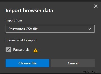 How to Import/Export Passwords Using Microsoft Edge