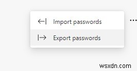 How to Import/Export Passwords Using Microsoft Edge