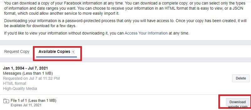 How to Download Your Facebook Chat History for Safekeeping