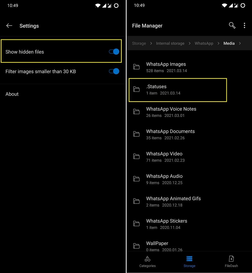 How to View a WhatsApp Status Secretly