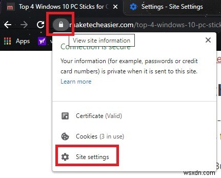 How to Copy Text from a Blocked Site in Chrome