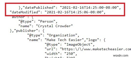 How to Find Out When a Webpage Was Published
