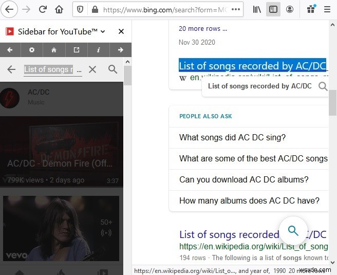 How to Enable Sidebar Search for Major Search Engines