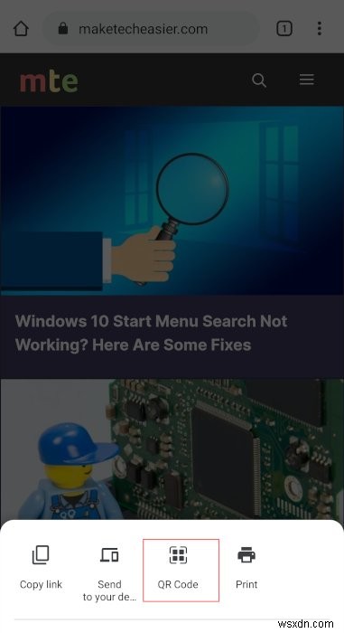 How to Create a QR Code Instantly in Google Chrome