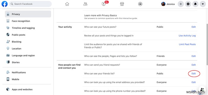 How to Hide Your Facebook Friends List from Others