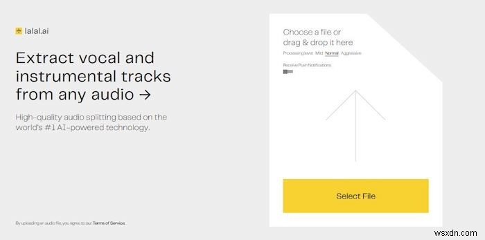 Isolate Vocals Using AI with Lalal.ai