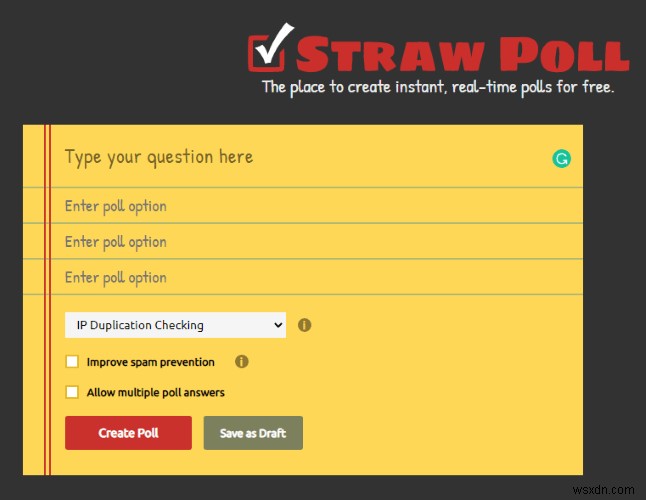 3 Awesome Sites to Create an Online Poll for Free