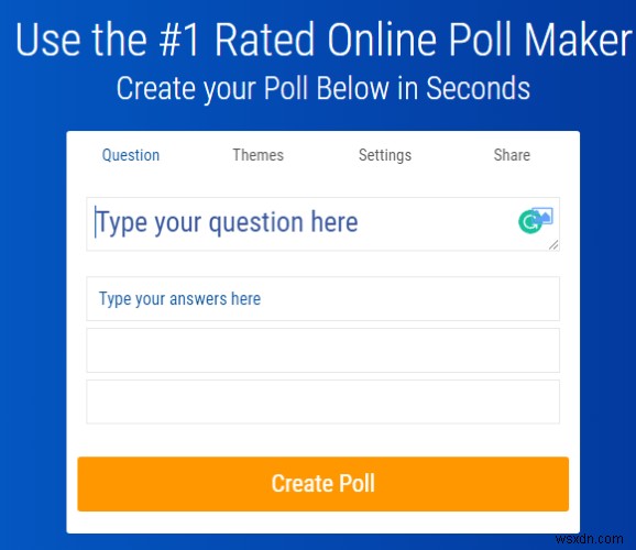 3 Awesome Sites to Create an Online Poll for Free