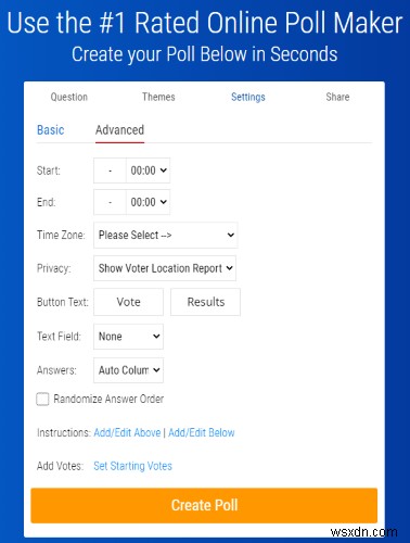 3 Awesome Sites to Create an Online Poll for Free