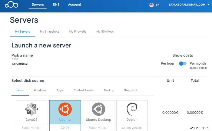 VPS Hosting Made Easy with Clouding.io