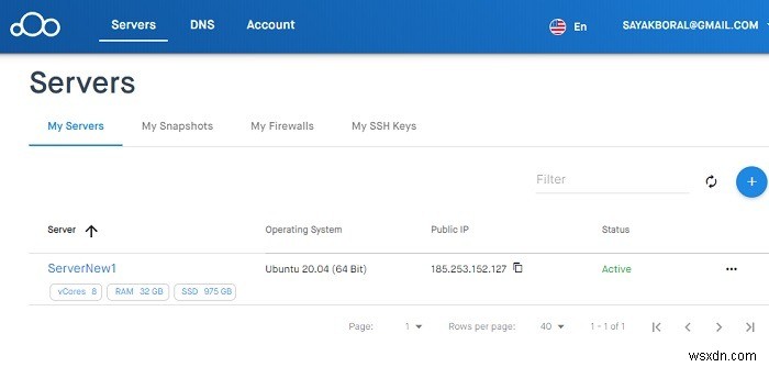 VPS Hosting Made Easy with Clouding.io