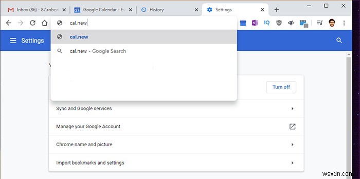 How to Add Google Calendar Events From the Chrome Omnibox