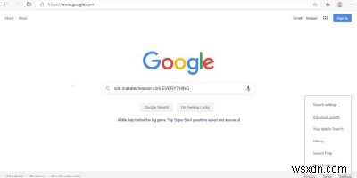 How to Use Google Effectively to Search a Specific Site