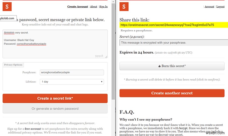 How to Securely Send Sensitive Information Over the Internet