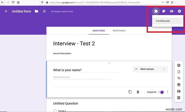 How to Reuse and Combine Google Forms with FormRecycler