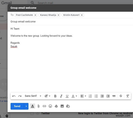 How to Create a Group Email in Gmail