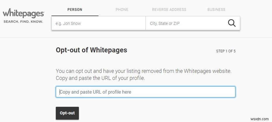 How to Eliminate Your Information from People Searches