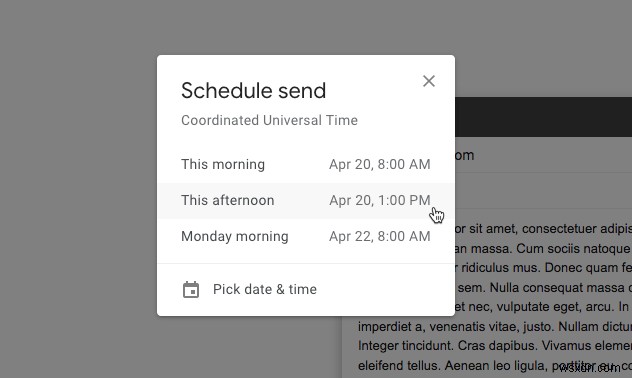 How to Schedule Emails in Gmail