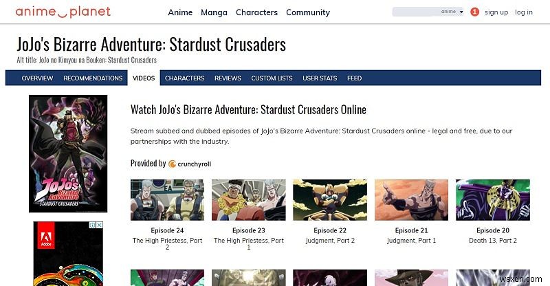 5 of the Best Websites to Watch Anime Online