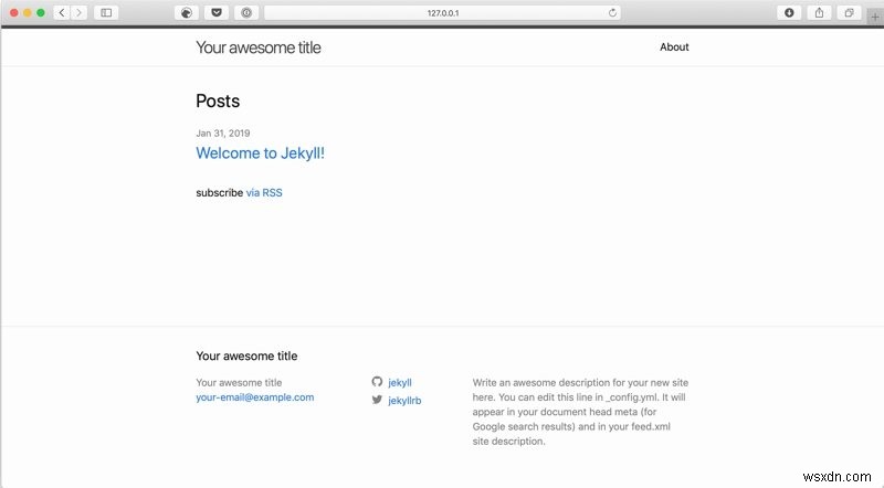 How to Host Your Blog for Free with Jekyll and GitHub Pages